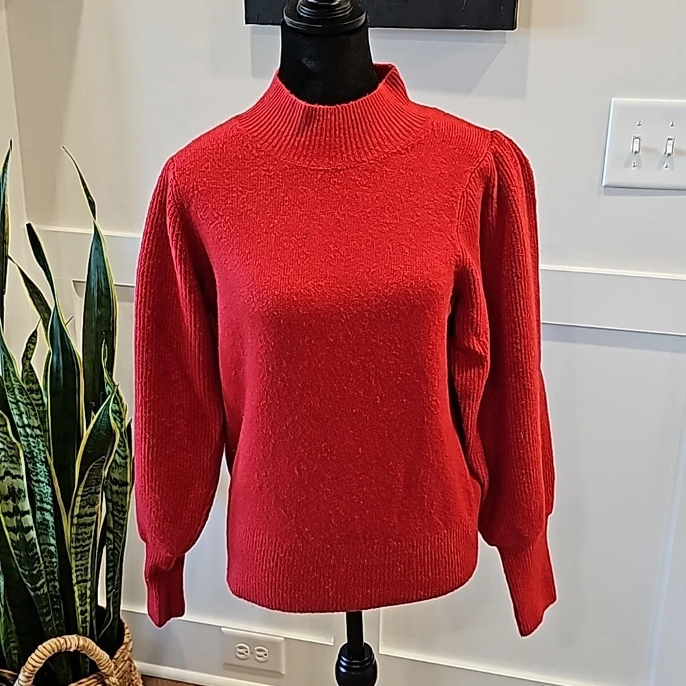 French connection balloon sleeve sweater - Picture 1 of 5
